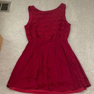 Red mini dress from Francescas